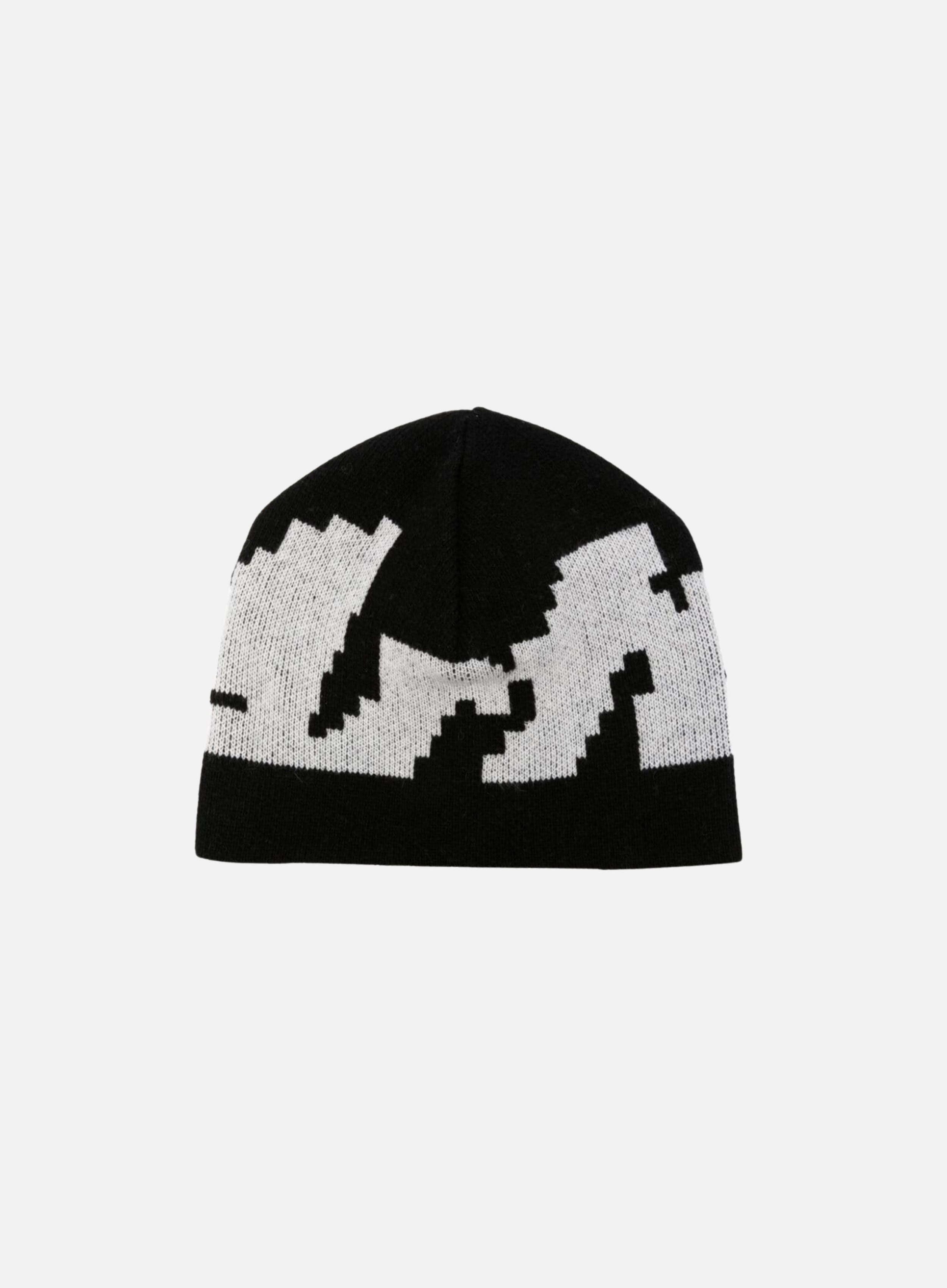 ★送料・関税込★VARZAR★VA spread square jacquard beanie★ VA Spread Square Jacquard Beanie / White - VARZAR | 60